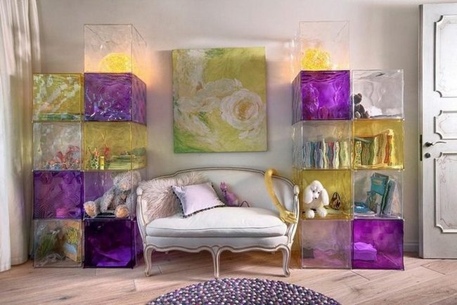 Purple Polka Dot Reading Nook
