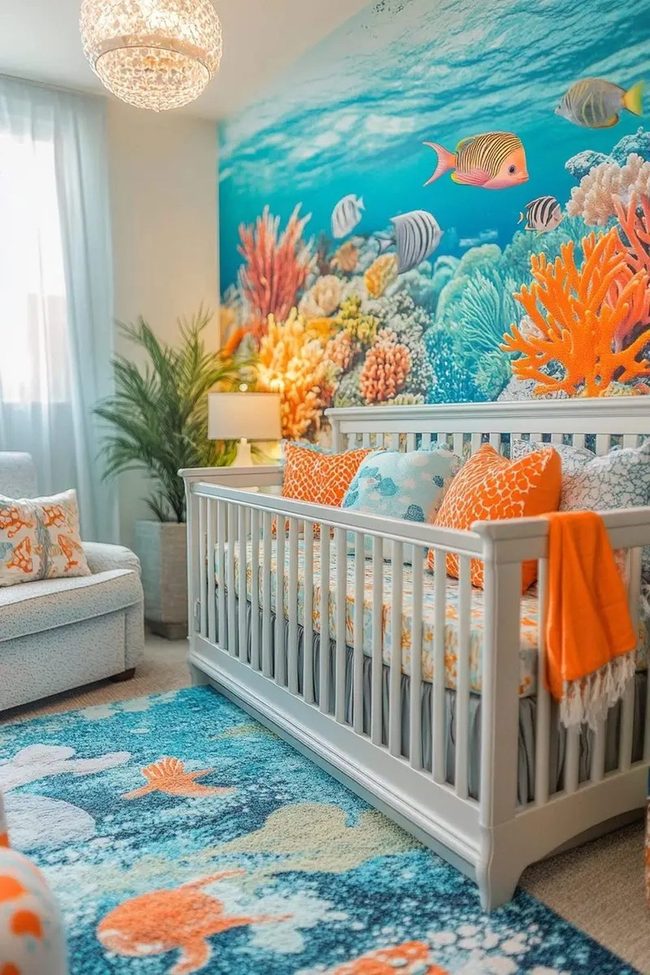 Coral Red Underwater Nursery
