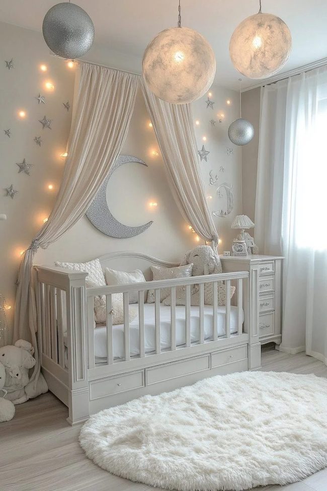 Soft Star Lighting Nursery