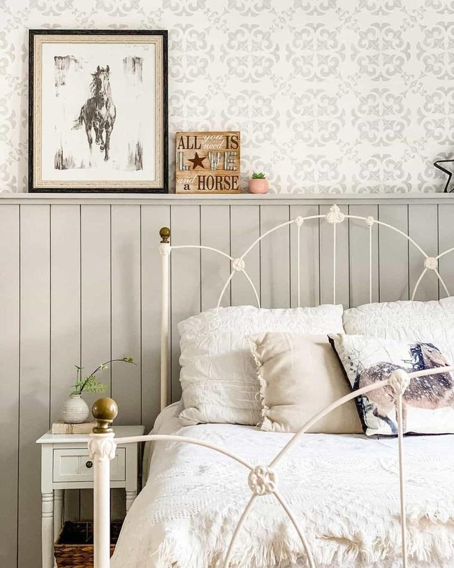 Gray Shiplap Meets Equestrian Soul