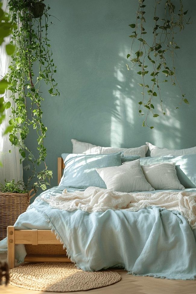 Aquamarine Mirrors And Glass Sparkle