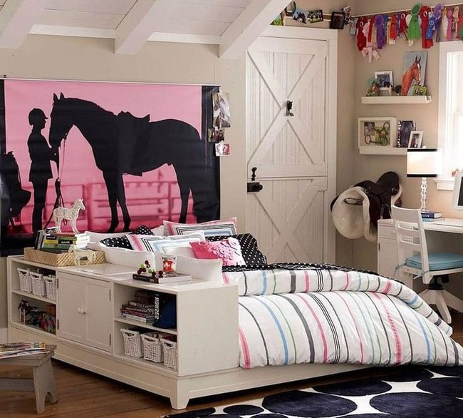 Animal Print Teen Bedroom