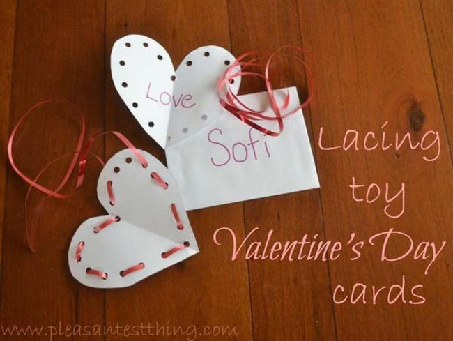 Red Ribbon Heart Cards