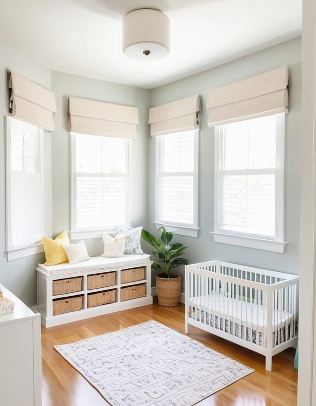 Sunlit Window Ledge Library