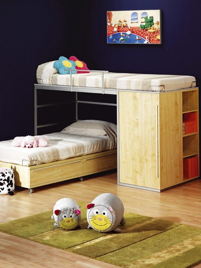 Flower-Pillowed Bunk Towers