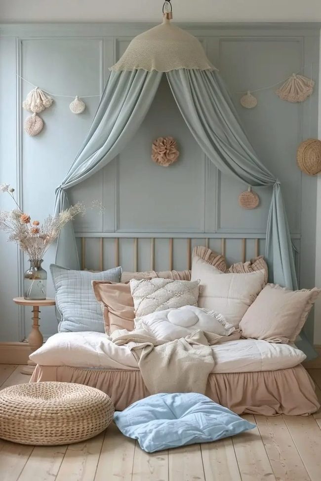 Pastel Comfort With Natural Layers