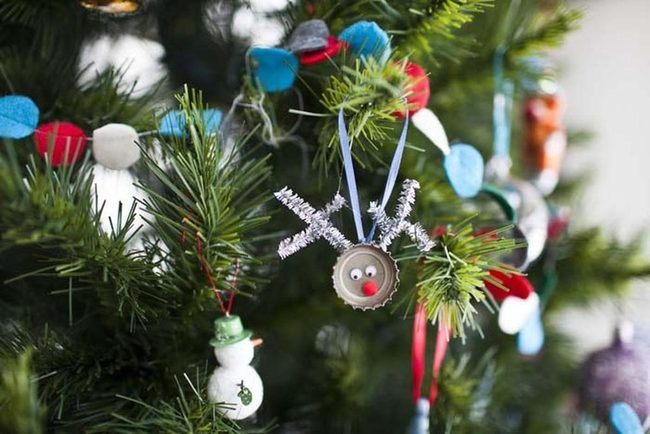 Recycled Reindeer Craft Together