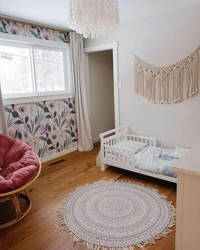Floral Nursery, Sunlit Windows