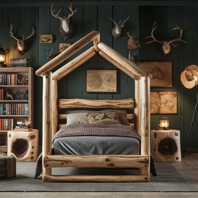 Forest Cabin Sleeping Quarters Escape