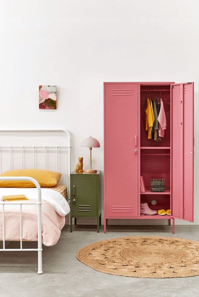 Rainbow Lockers For Little Ones