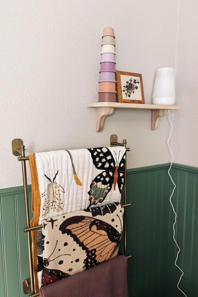 Butterfly Quilts Muted Nursery Layers