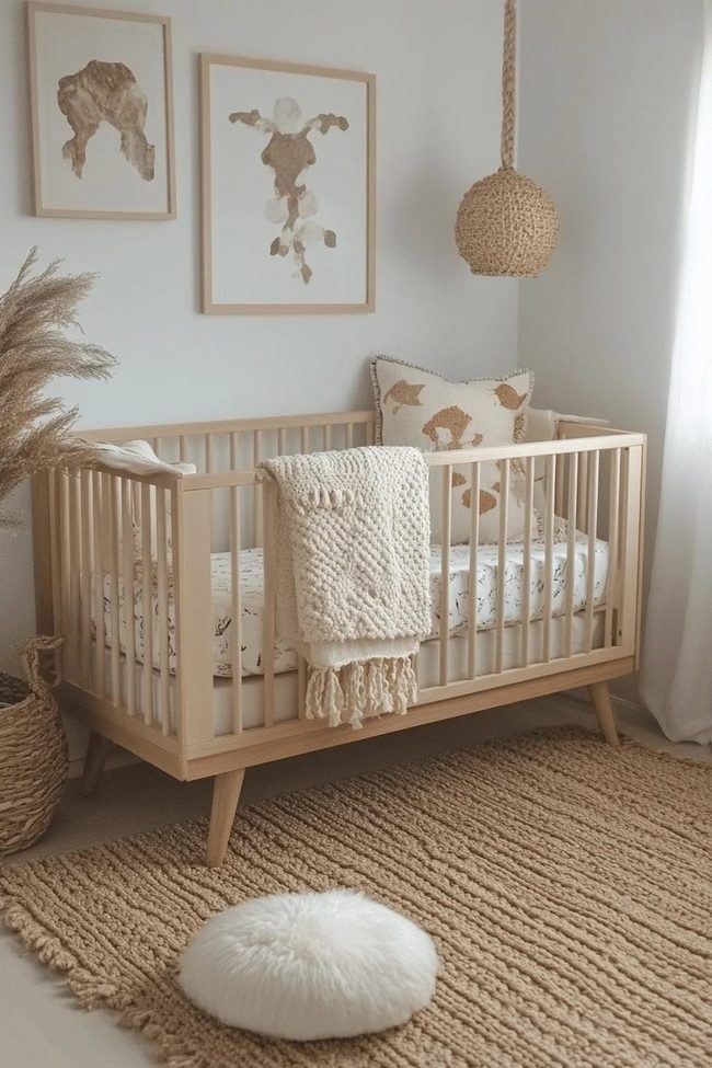 Light Wood Nordic Nursery