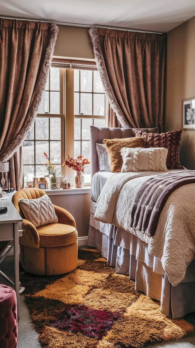 Plush Faux Fur Anchors
