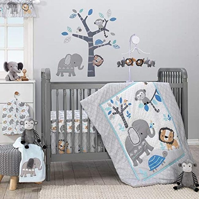 Jungle Prints Baby Bedding Set