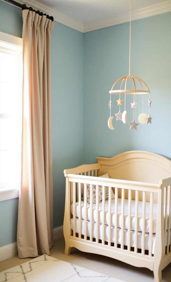 Dusty Blue Nursery Sophistication