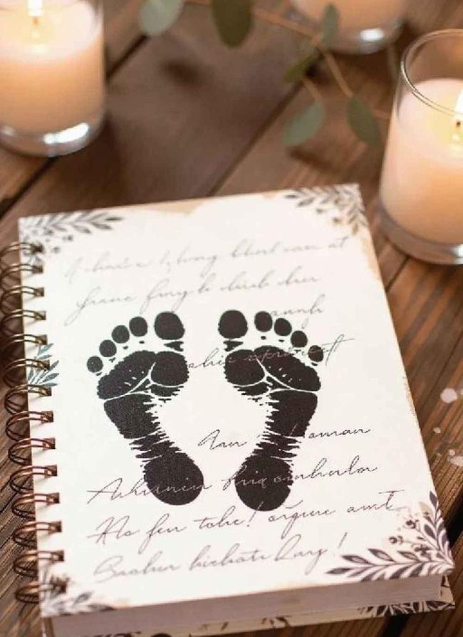 Handwritten Notes Photo Booth Centerpiece