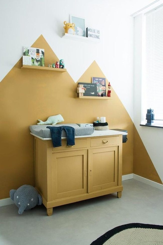 Yellow And White Nursery Efficiency