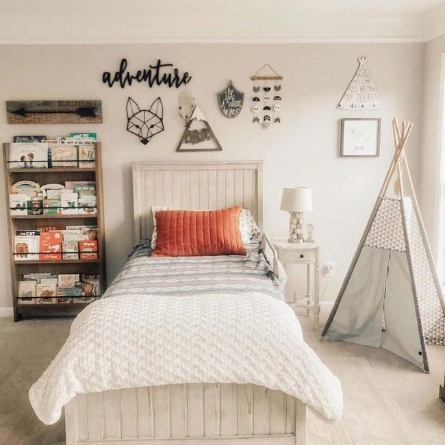 Orange Accents Kids' Hideaway