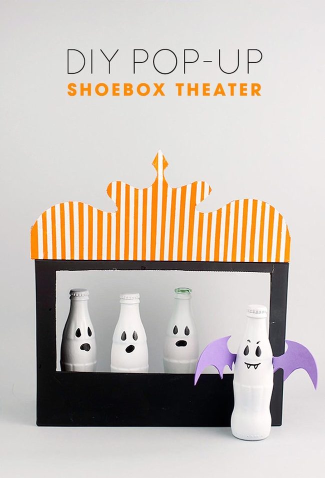 Purple Bat Ghost Bottles