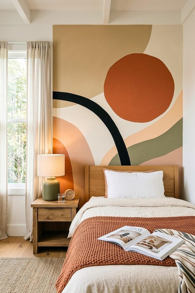 Earthy Organic Shapes For Bedrooms