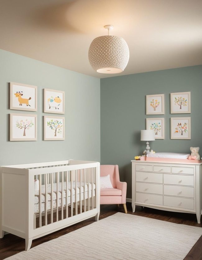 Warm Amber Lighting for Babies