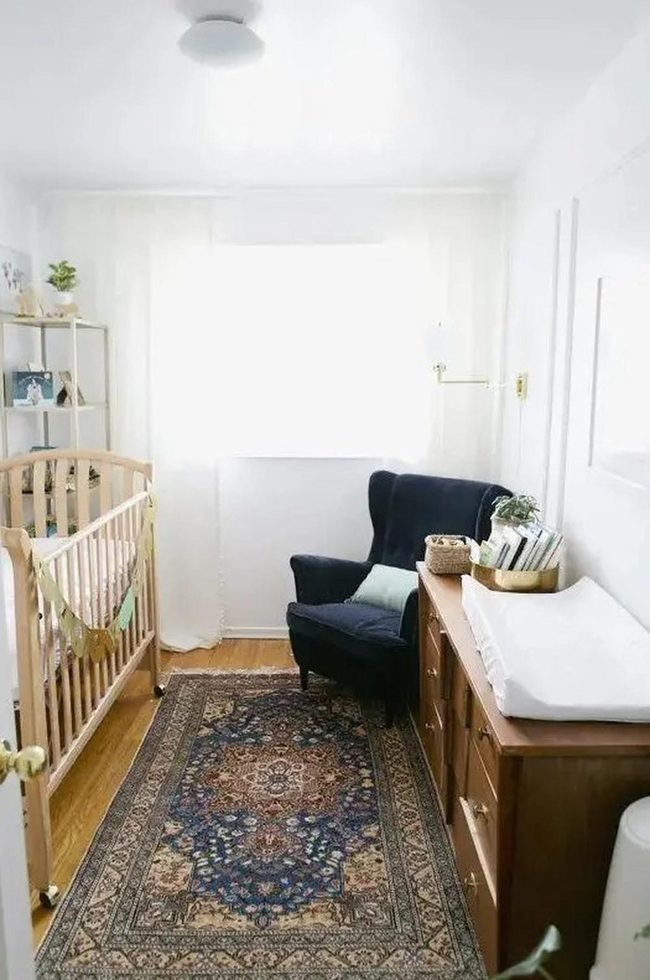 Light-Filled Blue Nursery Retreat