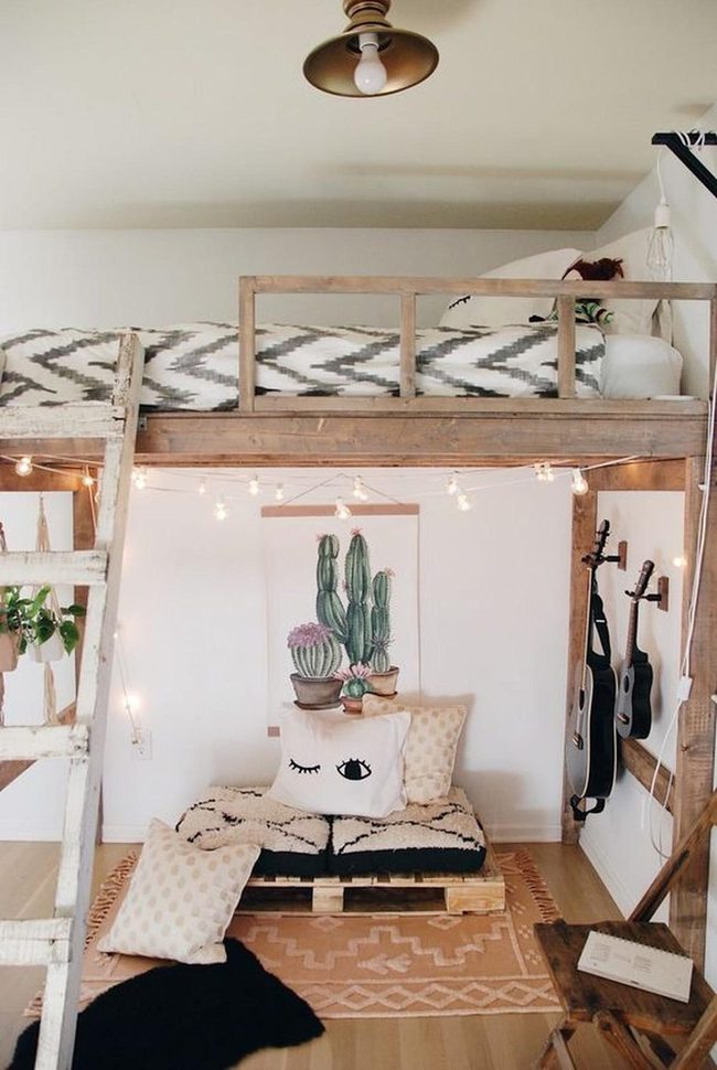 Wood Loft With Guitar Gallery