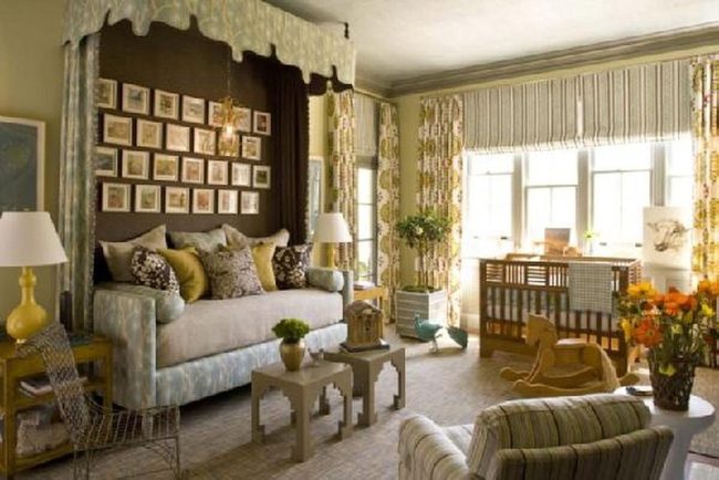 Sunlit Room Yellow And Green