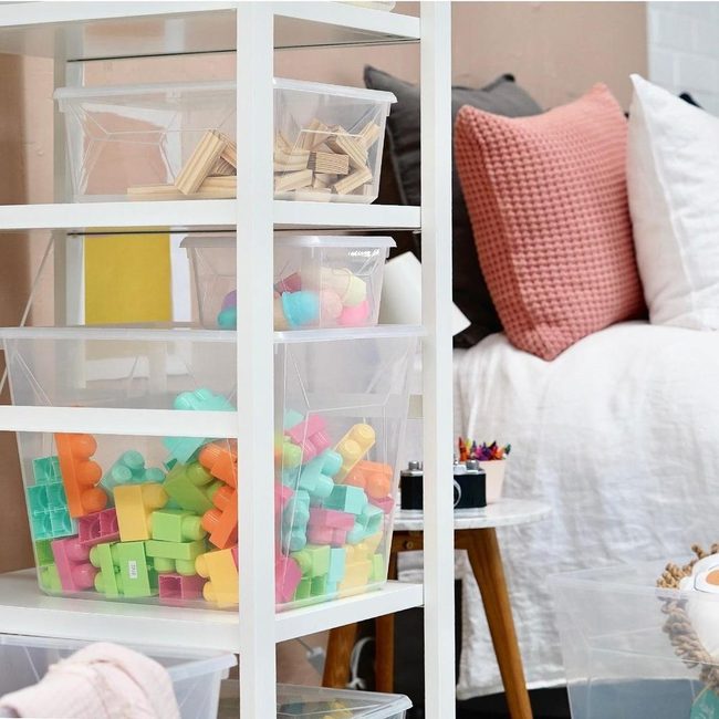 Colorful Toys, Clear Storage
