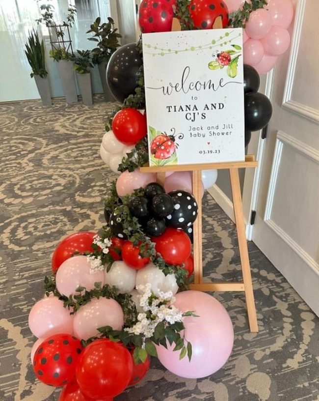 Red Balloon Celebration Entrance