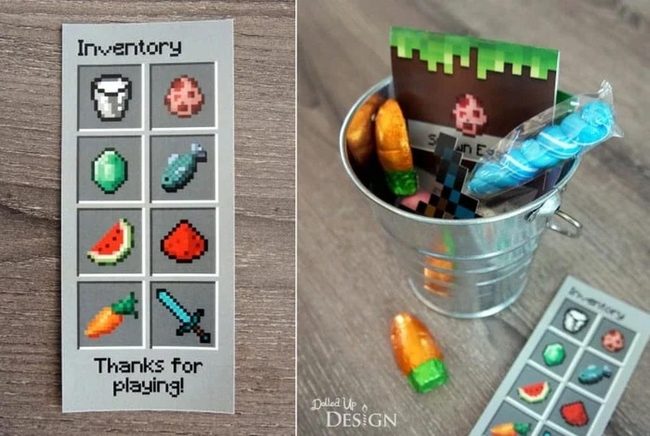 Minecraft Block-Finding Adventure Game