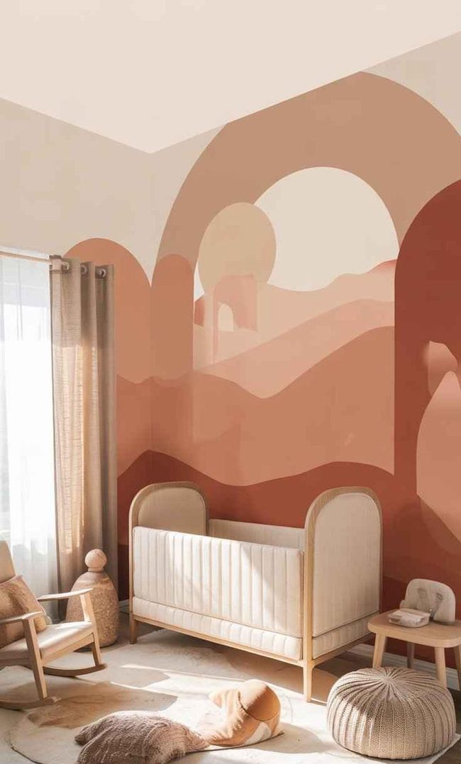 Desert Arches Terracotta Mural