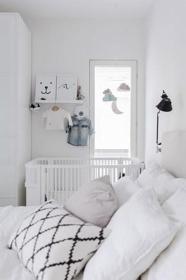 Suspended Clouds White Nursery