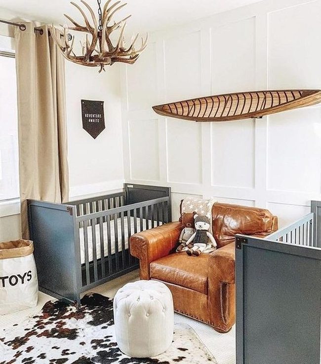 Twin Cribs, Cowhide Floors