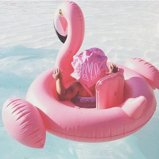 Pink Flamingo Pool Float