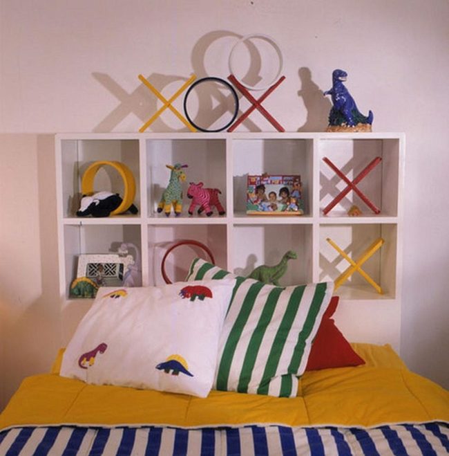 Striped Rainbow Kids Room