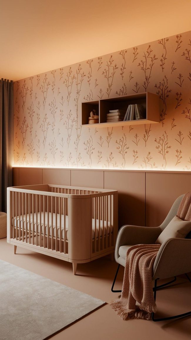 Sage Green Walls With Smart Technology