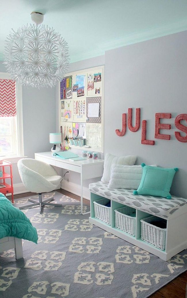 Pillow-Laden Bench For Kids