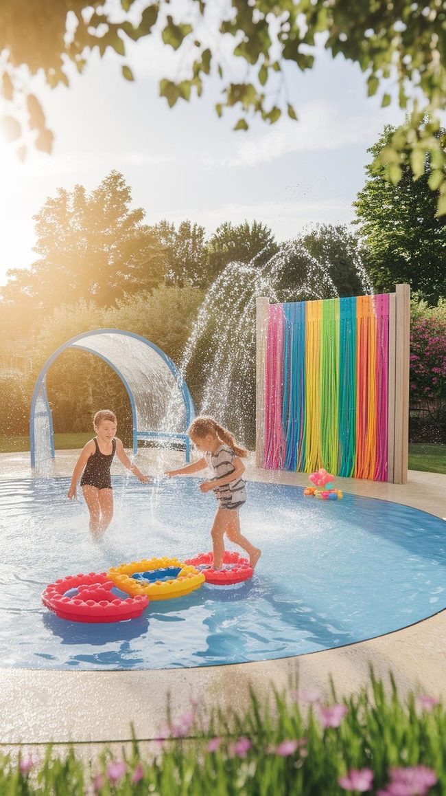 Blue Splash Water Play Paradise