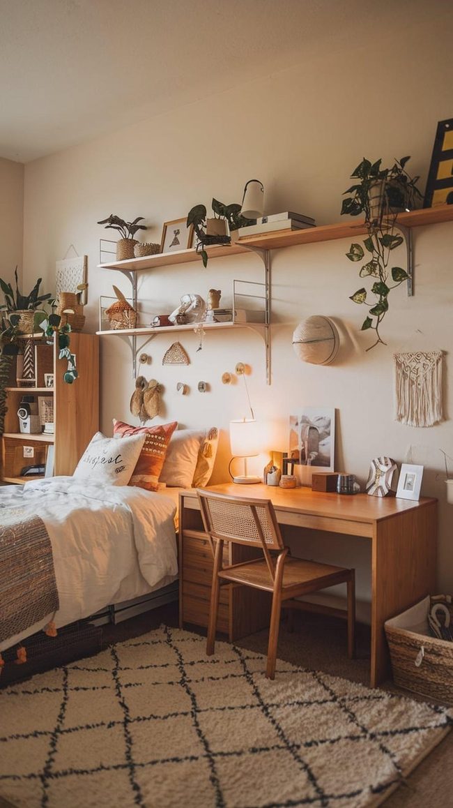 Burnt Orange Meets Sage Green