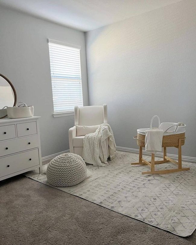 White Furniture, Gray Serenity