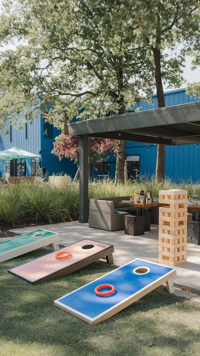 Backyard Games Keep Groups Connected