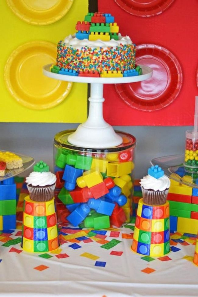 Colorful Block Birthday Bliss