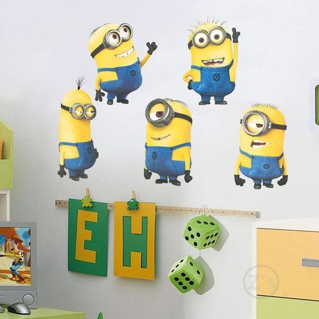 Yellow Minion Sticker Paradise