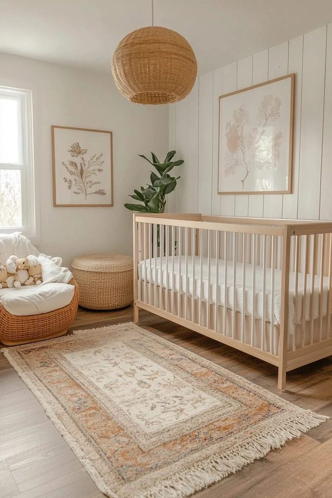 Natural Wood Nursery Sanctuary