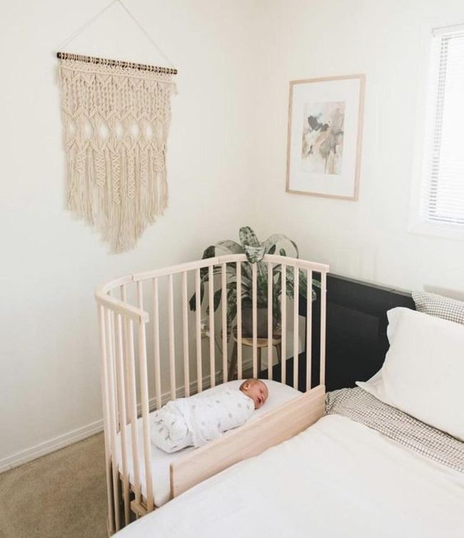 Wooden Crib, Green Botanical Nursery