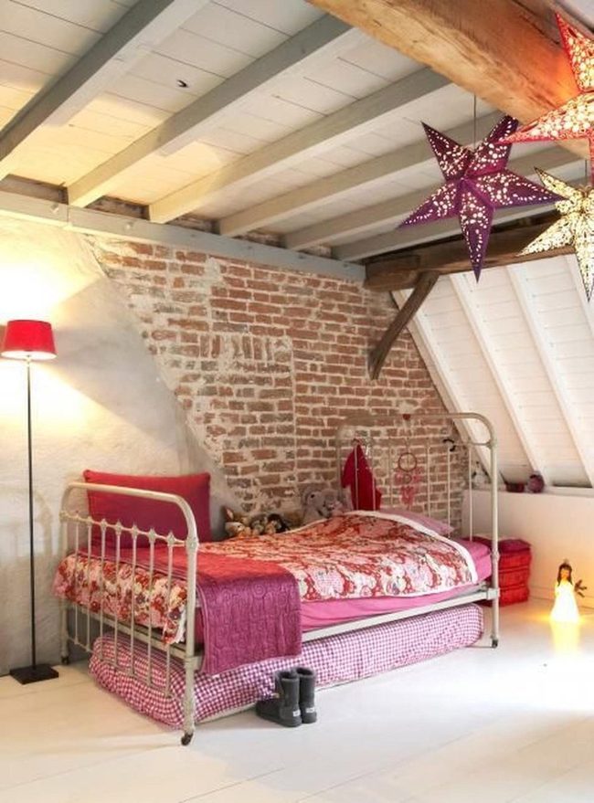Red Starlight Bedroom