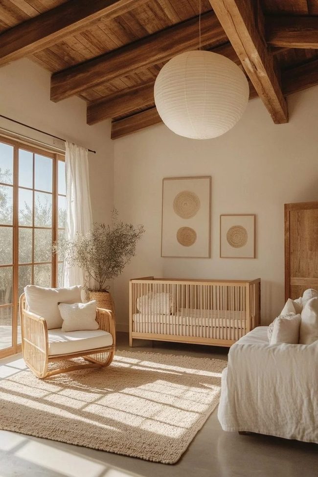 Natural Wood Nursery Serenity