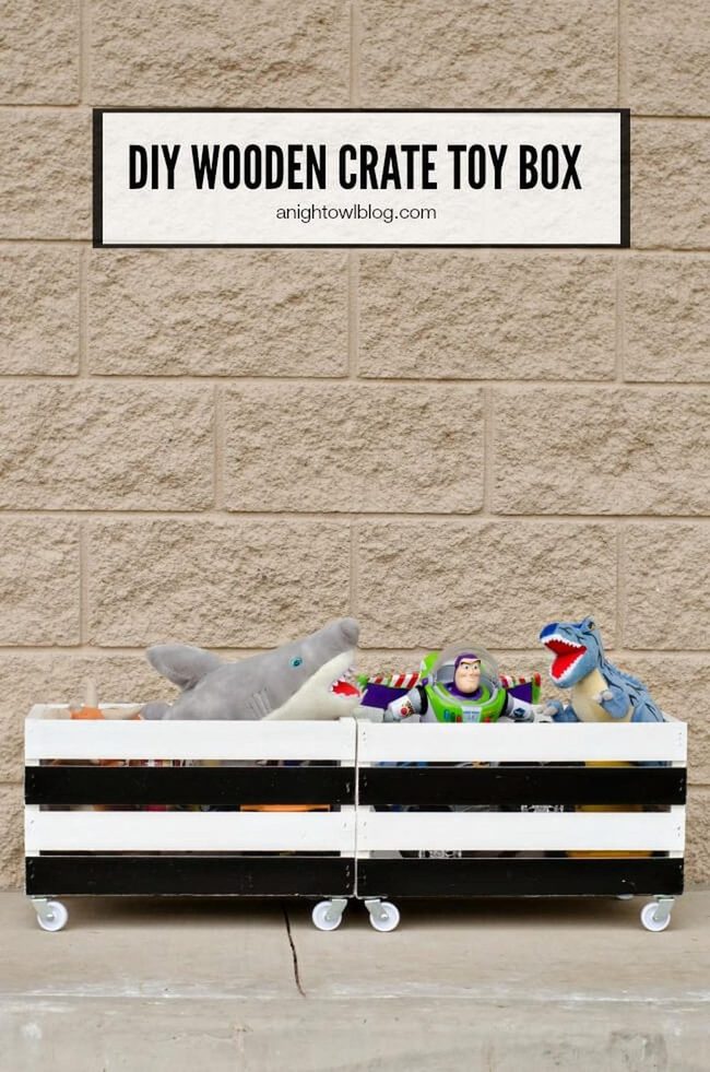 Wheeled Crates, Playroom Joy