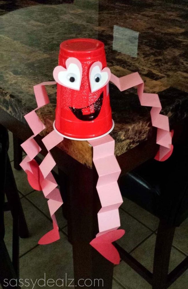 Red Cup Valentine Characters